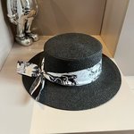 Dior Sombreros Sombrero de paja Encontrar réplica