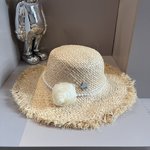 MiuMiu Sombreros Sombrero de paja Rafia