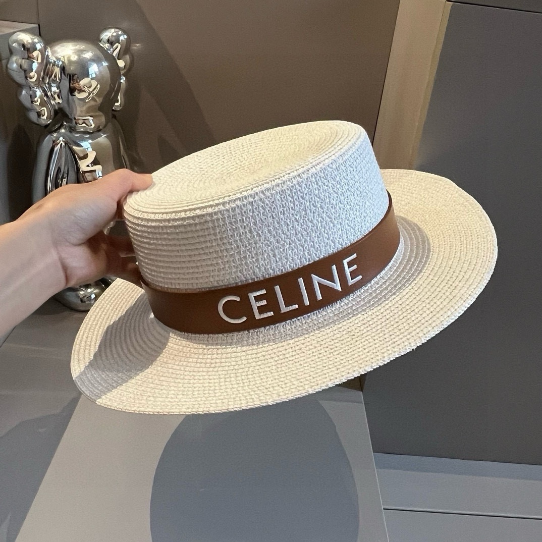 Celine Sombreros Sombrero de paja