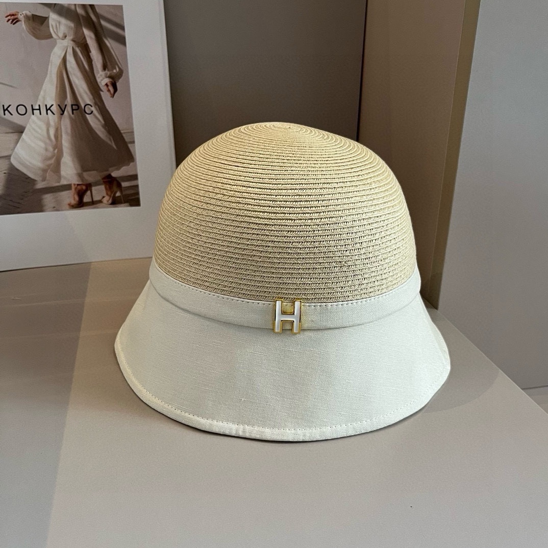 Dior Sombreros Sombrero de paja Empalme