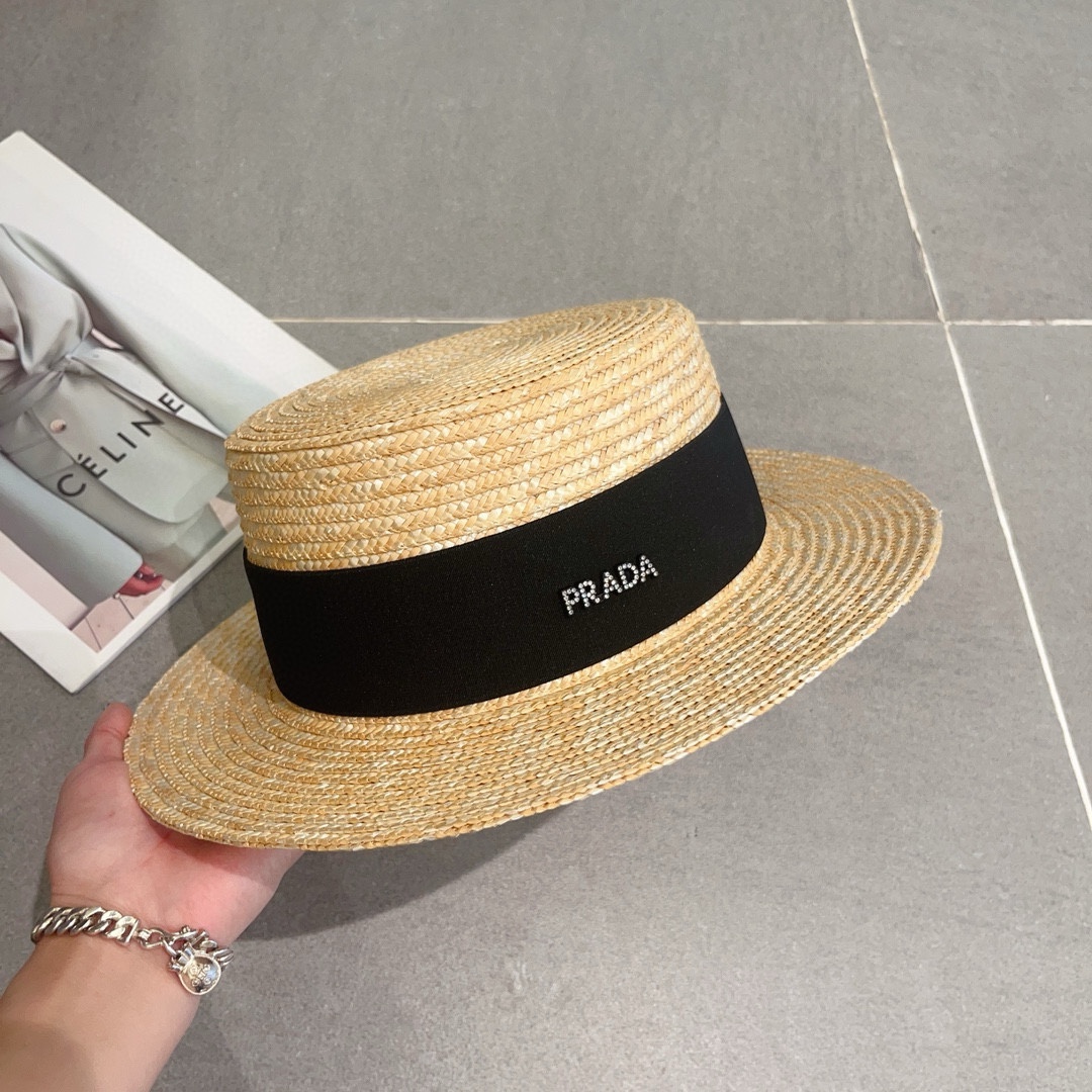 Cada diseñador
 Prada Sombreros Sombrero de paja