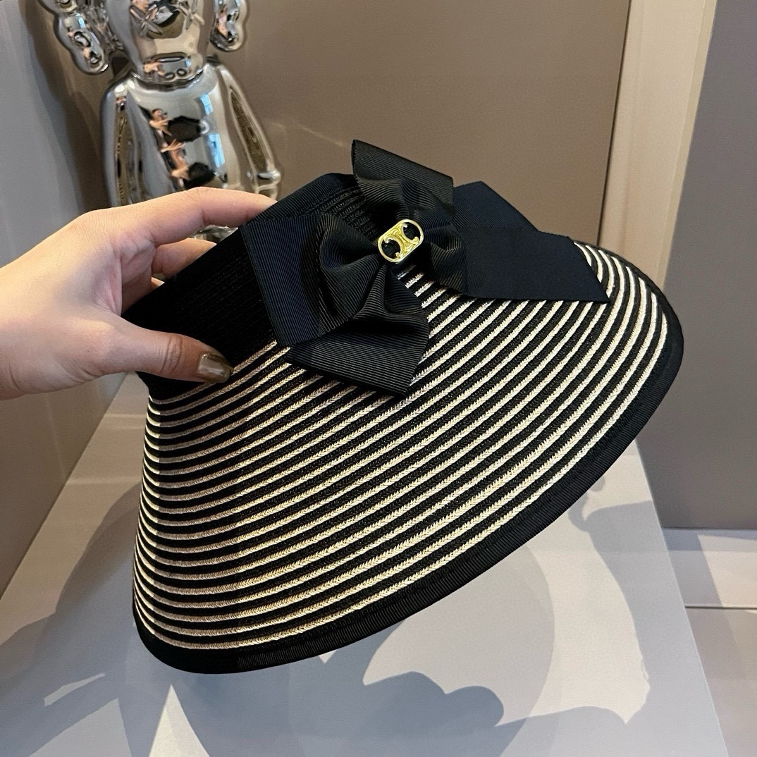 NO:207429,Celine Celine's new empty top straw hat, sun hat, storage and adjustable hat, straw hat, fisherman's hat, baseball hat, hat, celine, celine, espadrilles, hats19860909Celine赛琳新款空顶草帽,遮阳帽,可收纳调节帽子草帽渔夫帽棒球帽,帽子,celine,celine,espadrilles,hats,hat
