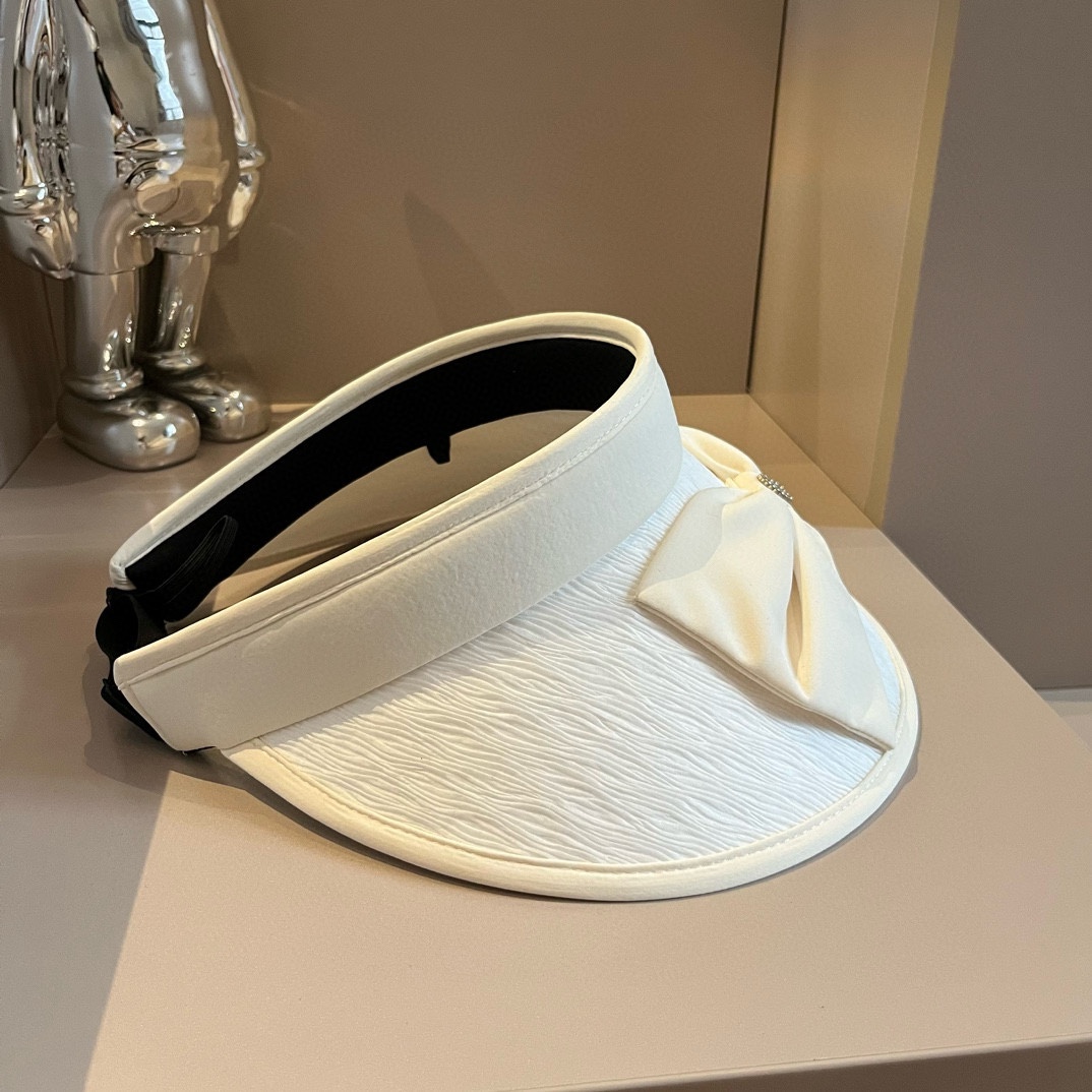 ¥ Sombrero de sol de Miu Miu con lazo,