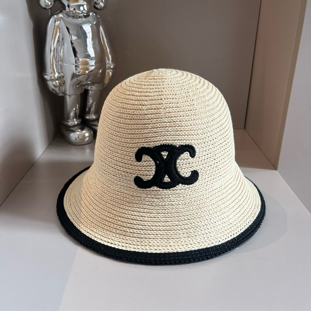 Sombrero de fieltro de punto Celine