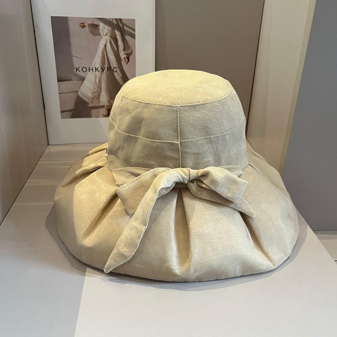 ¥ Nuevo sombrero de mariposa de tela de Chanel, tela de organza de alta gama, diseño con volantes, circunferencia de ca…