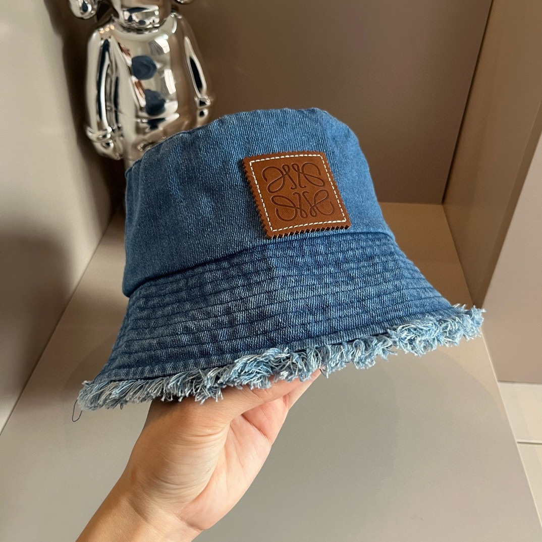 ¥ ＬＯＥＷＥ Loewe sombrero de pescador vaquero