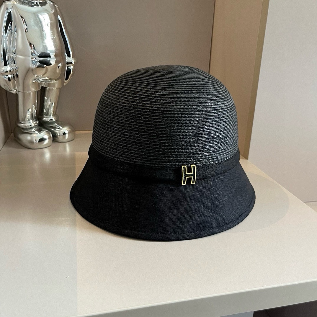 ¥ Sombrero de paja nuevo de Dior, empalme de estampado animal, sombrero de paja para el sol, circunferencia de cabeza 5…