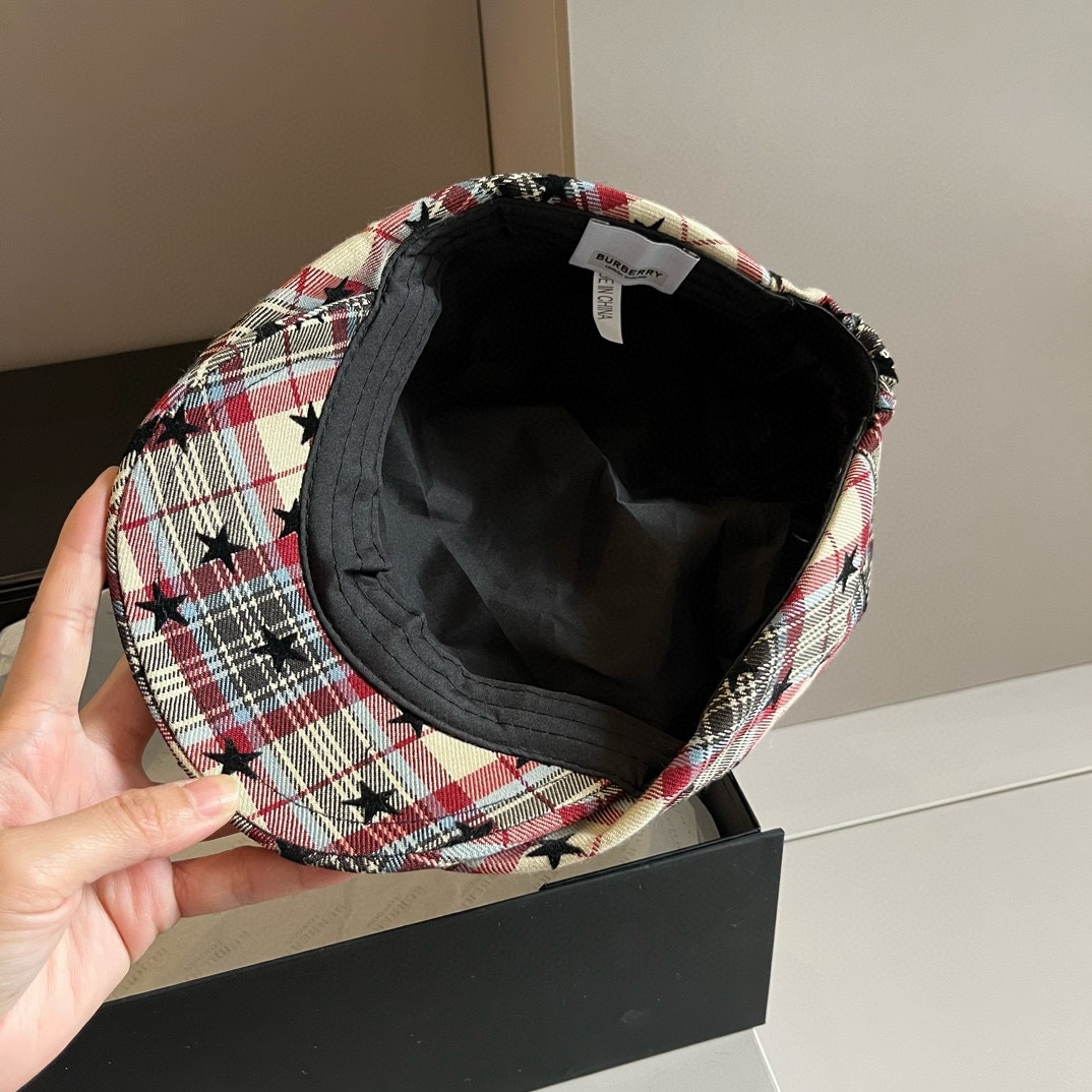 Burberry巴宝莉格子前进帽 9