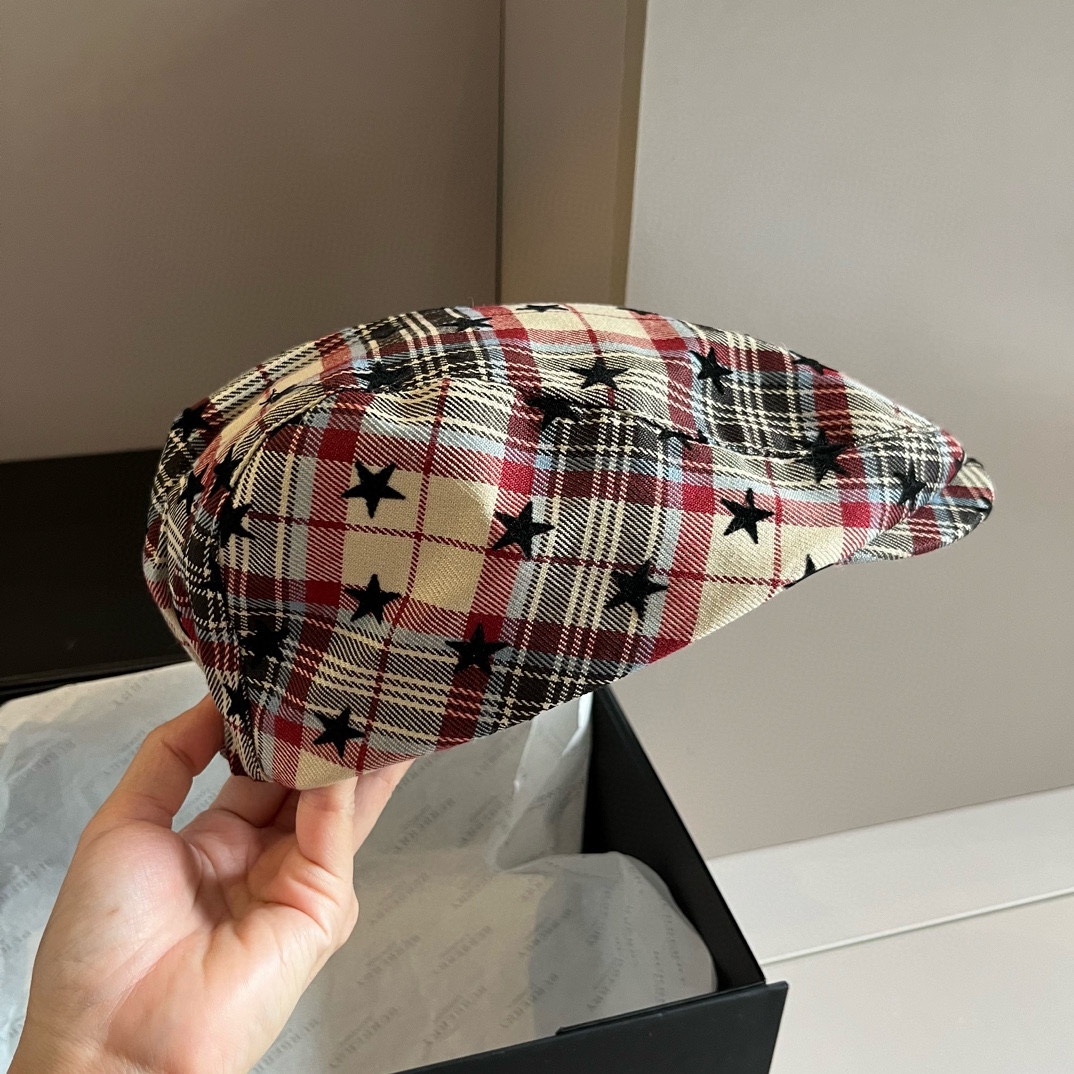 Burberry巴宝莉格子前进帽 2