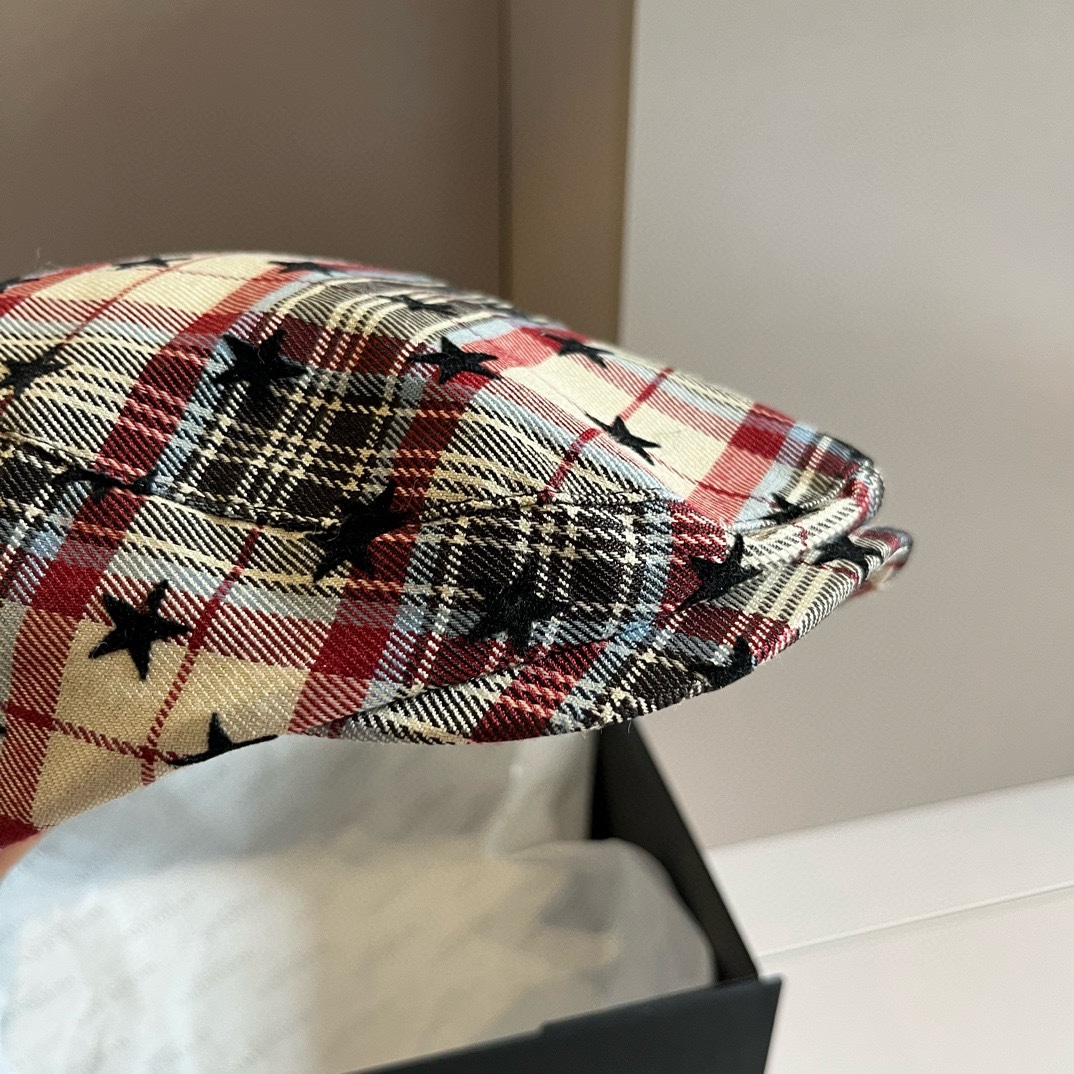 Burberry巴宝莉格子前进帽 3