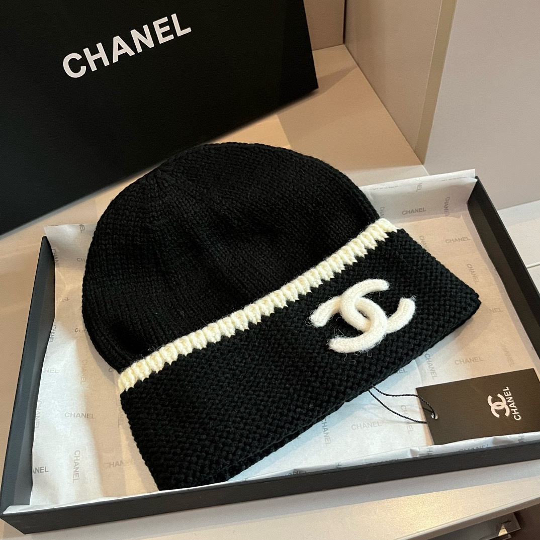 PChanel香奈儿针织毛线帽