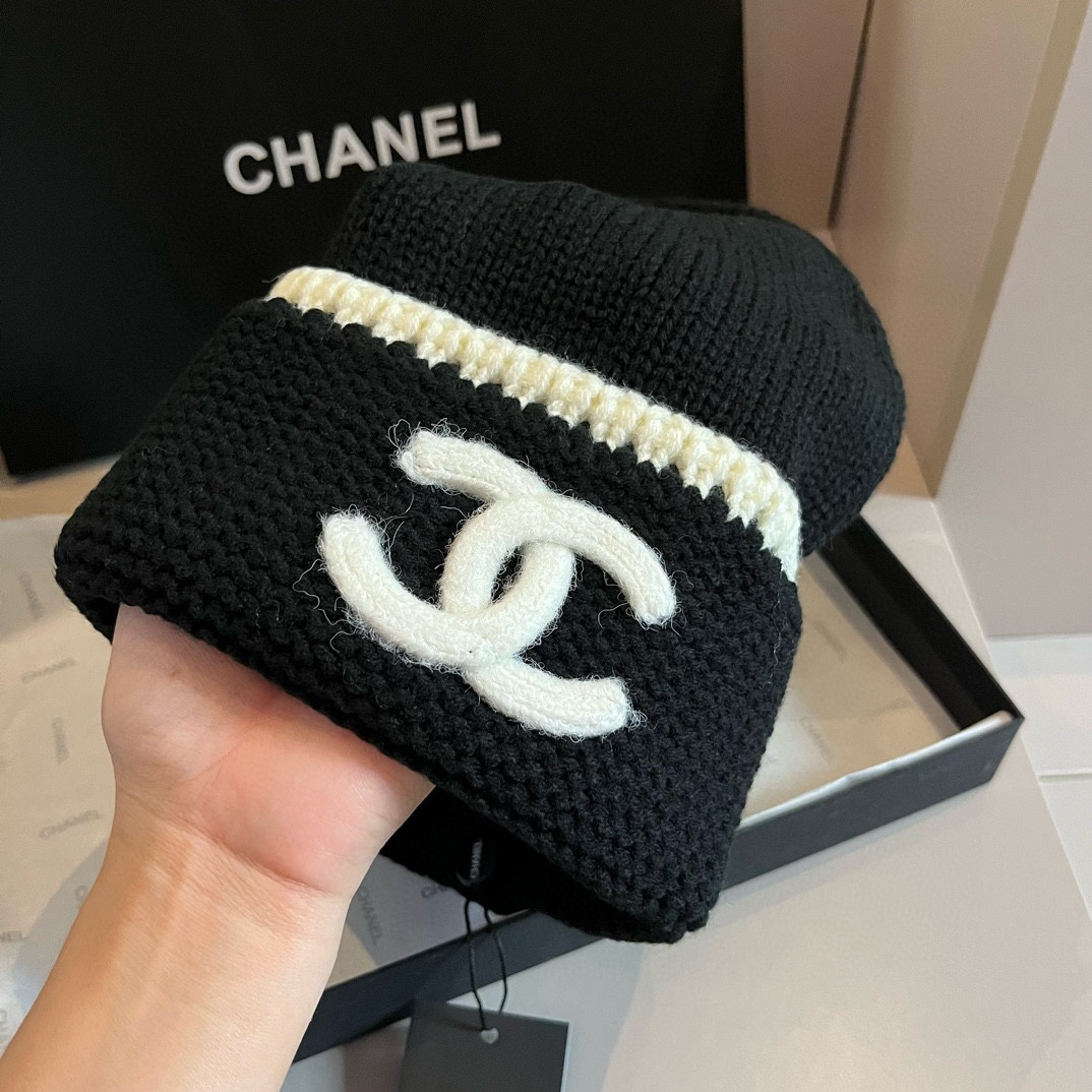 PChanel香奈儿针织毛线帽