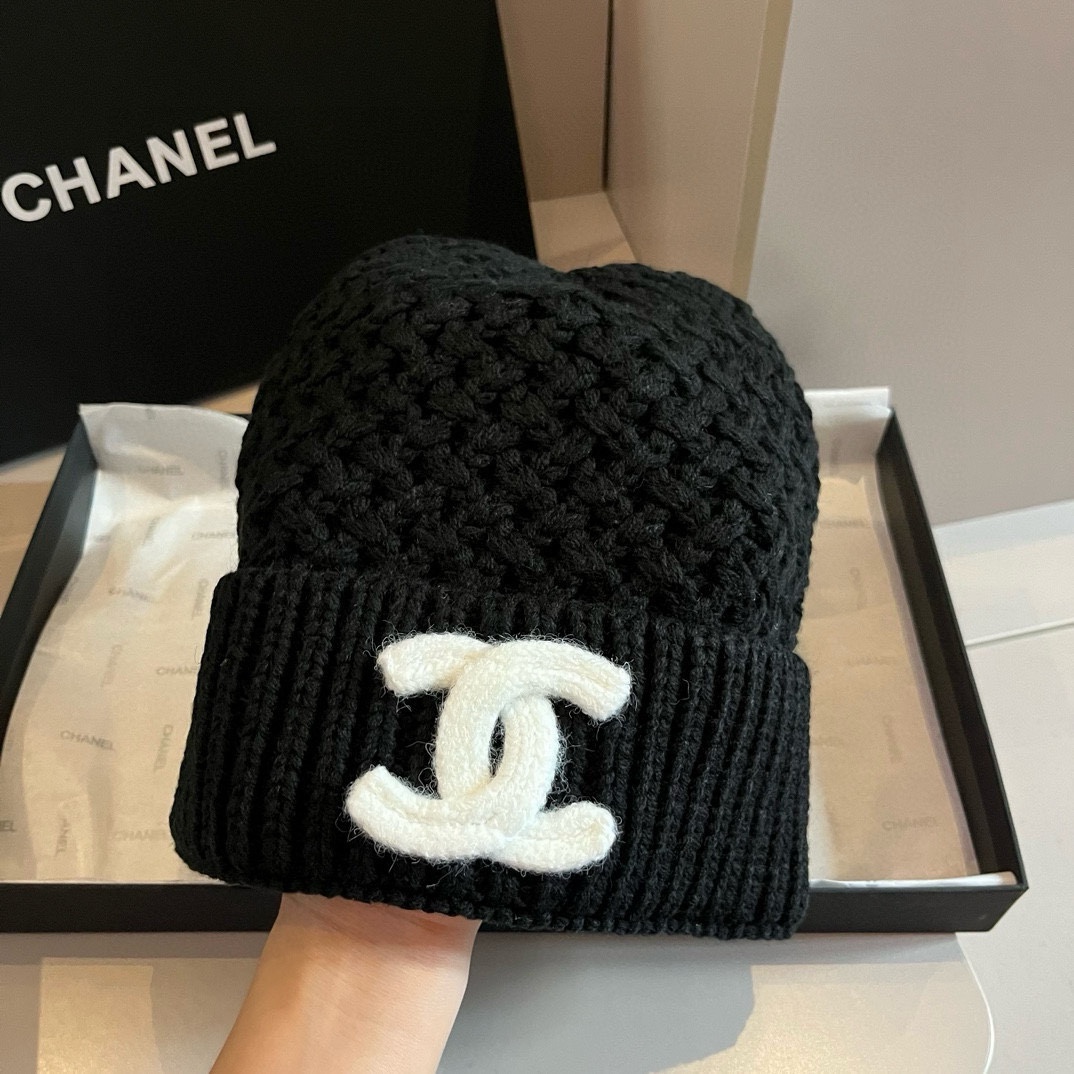 PChanel香奈儿针织毛线帽
