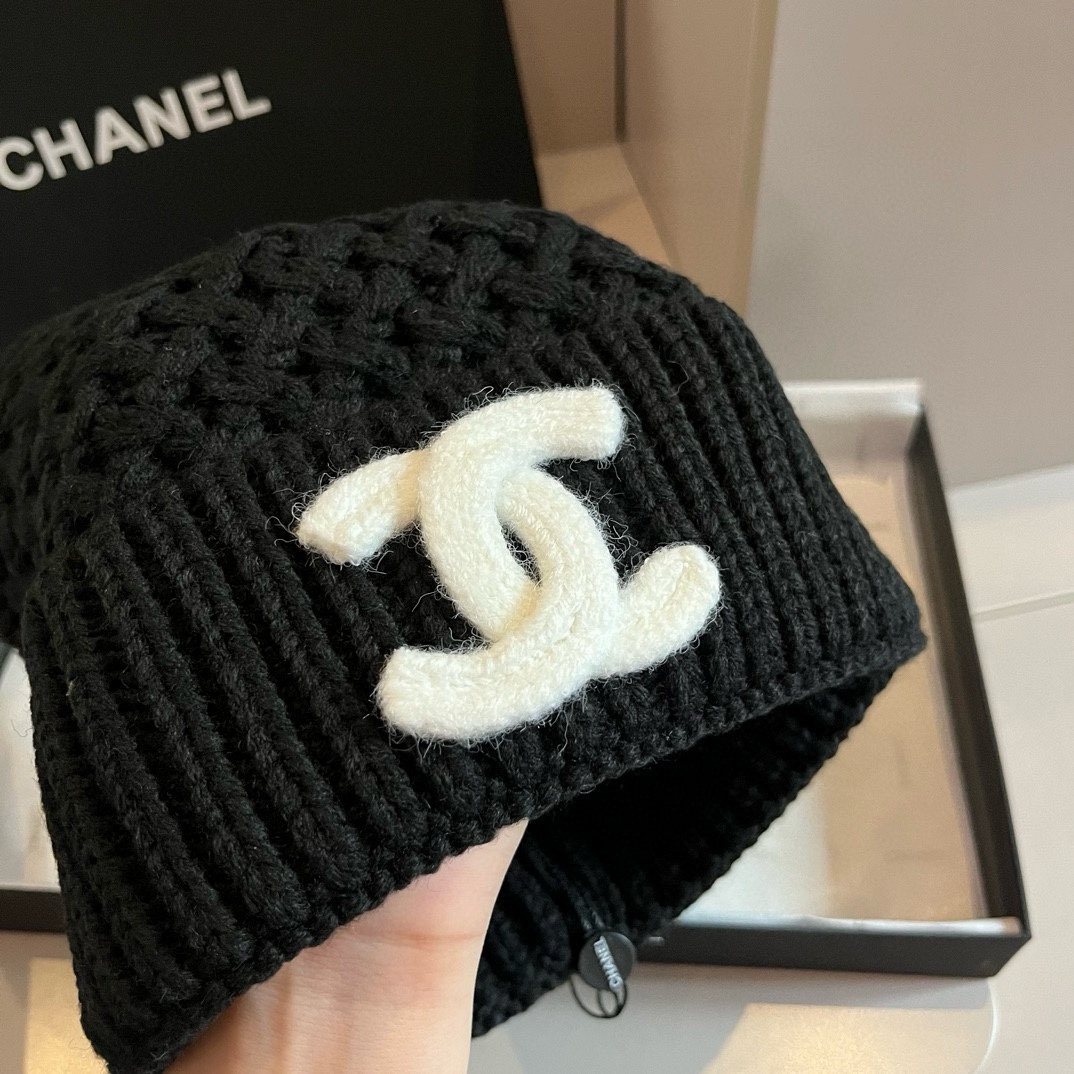 PChanel香奈儿针织毛线帽