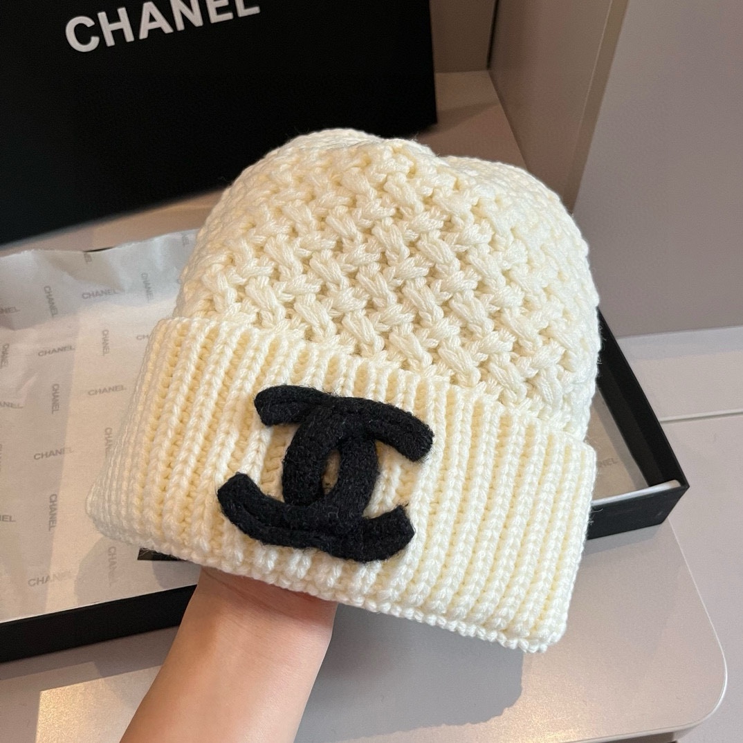 PChanel香奈儿针织毛线帽