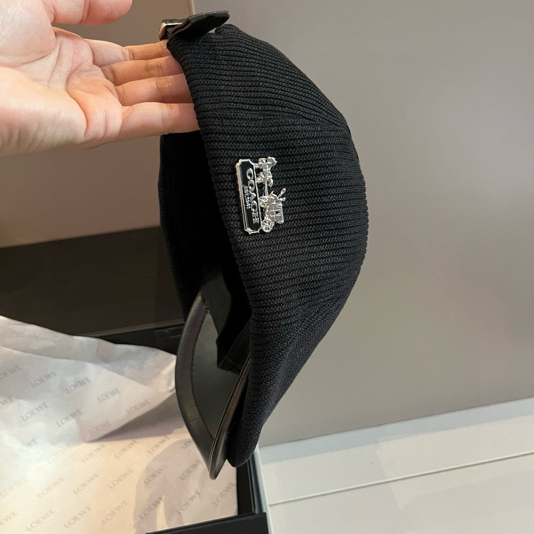 P蔻驰新款针织前进帽