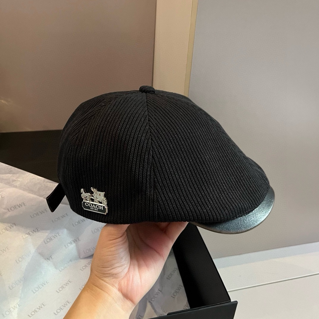 P蔻驰新款针织前进帽