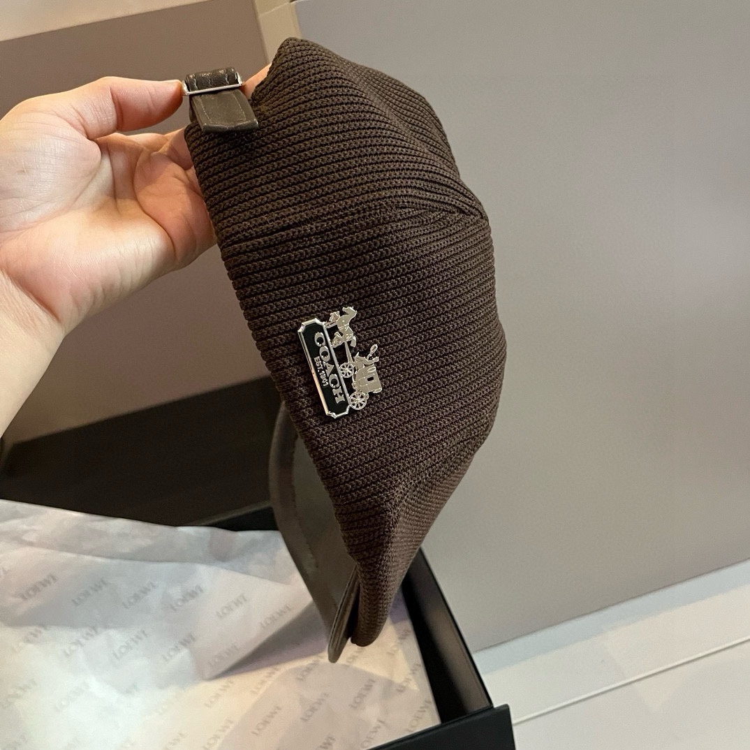 P蔻驰新款针织前进帽
