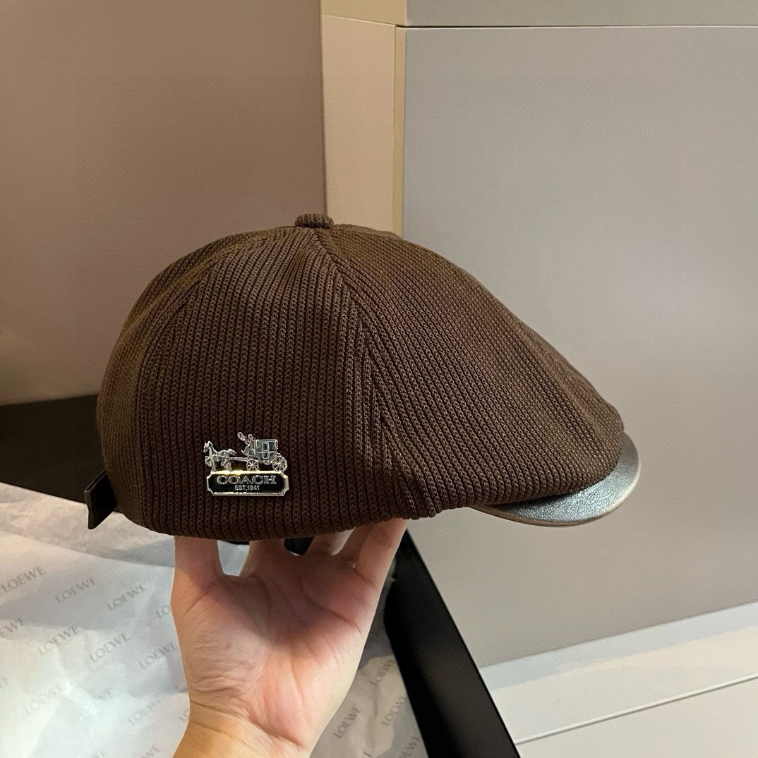 P蔻驰新款针织前进帽