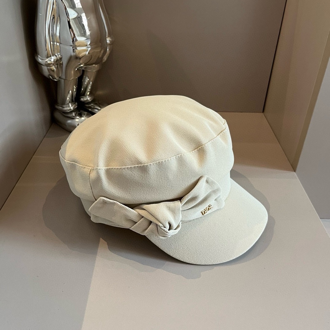 PDior迪奥新款鸭舌军帽头围57cm