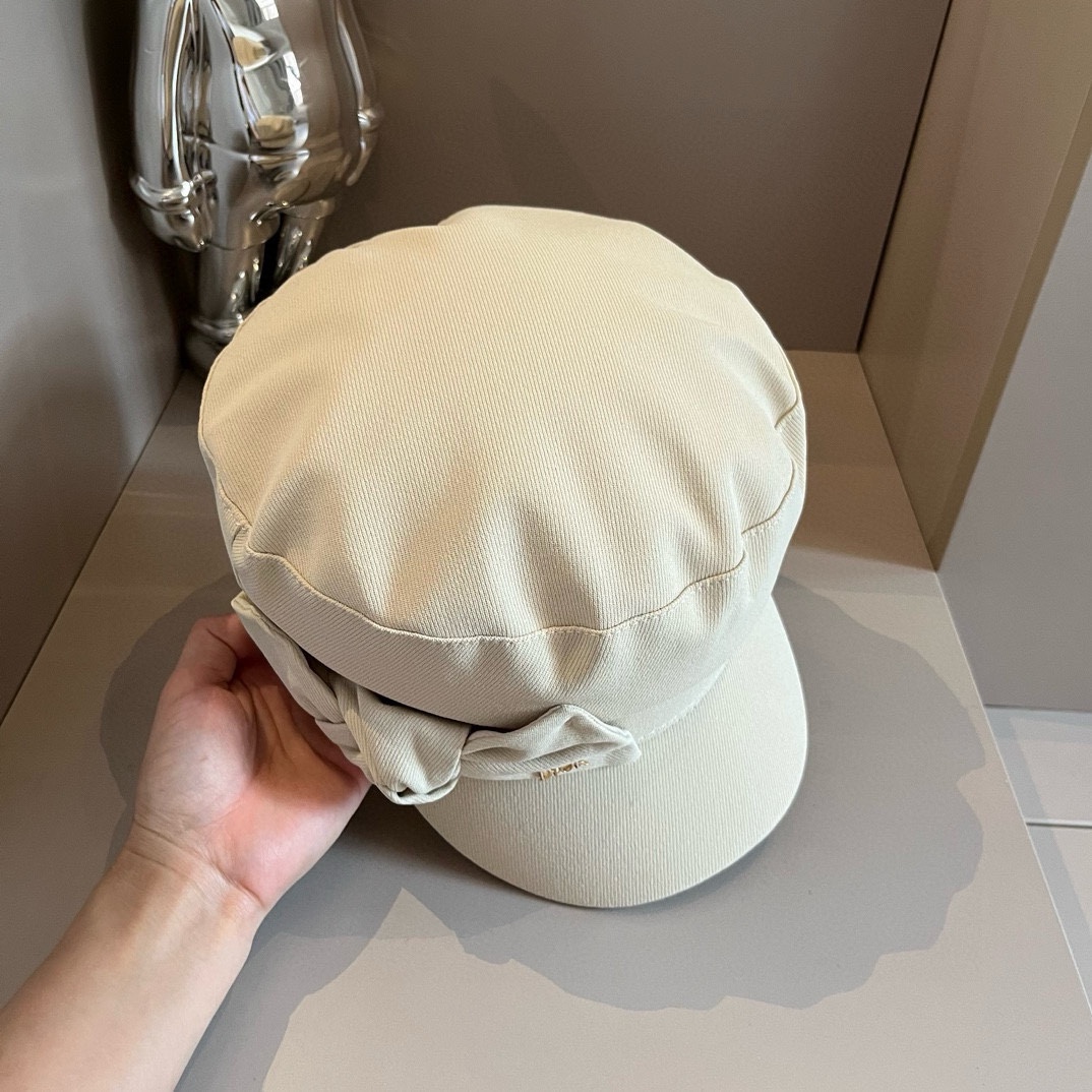 PDior迪奥新款鸭舌军帽头围57cm