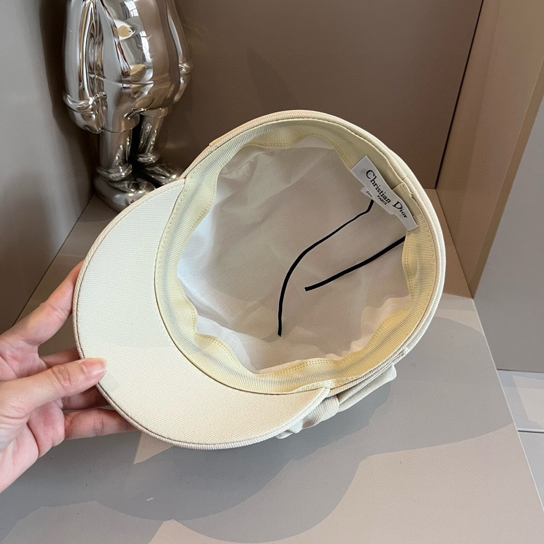 PDior迪奥新款鸭舌军帽头围57cm