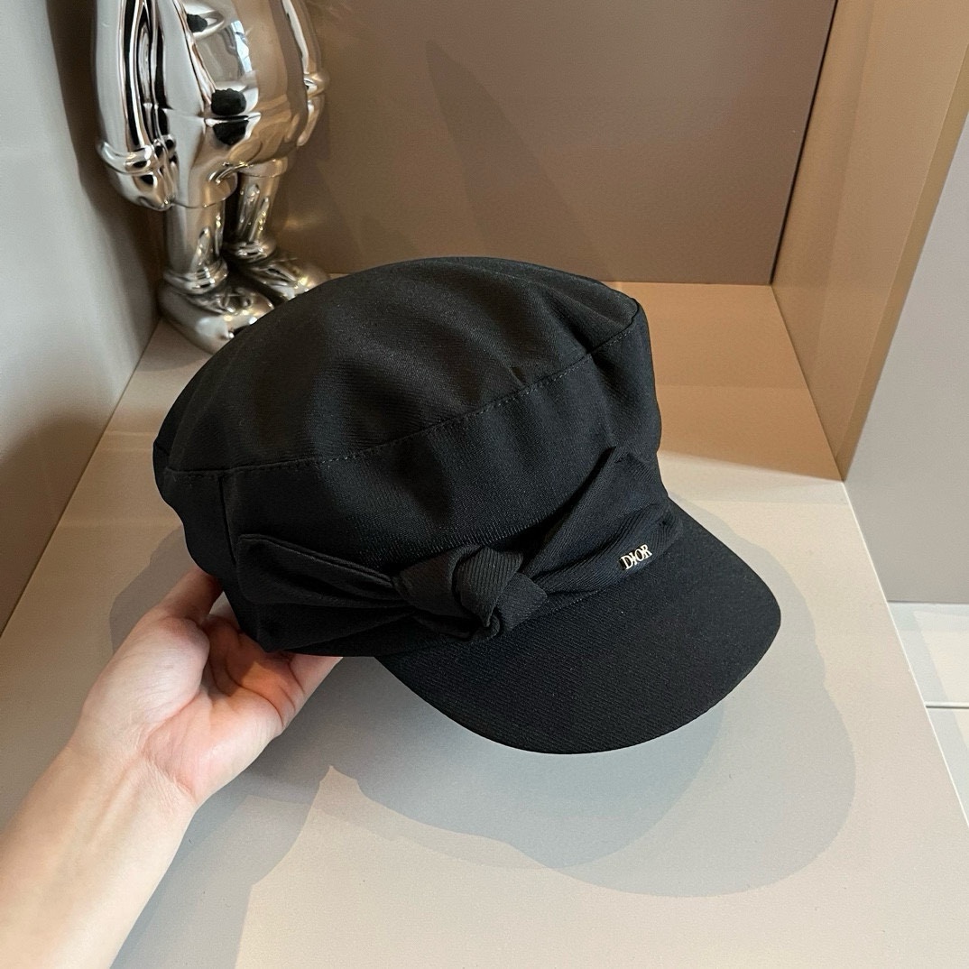 PDior迪奥新款鸭舌军帽头围57cm