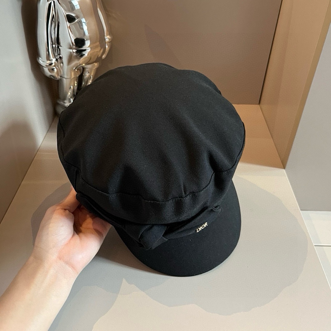 PDior迪奥新款鸭舌军帽头围57cm