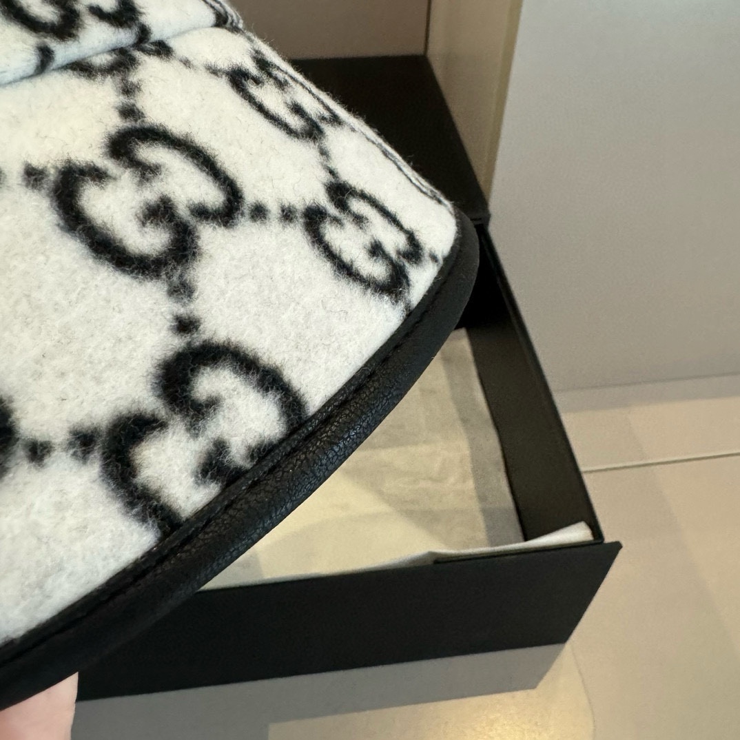 PGucci古奇秋冬新款鸭舌帽毛呢帽头围57cm