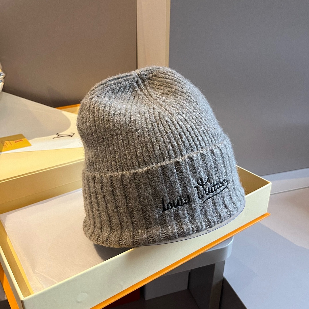 PLV路易威登新款羊毛帽男女通用