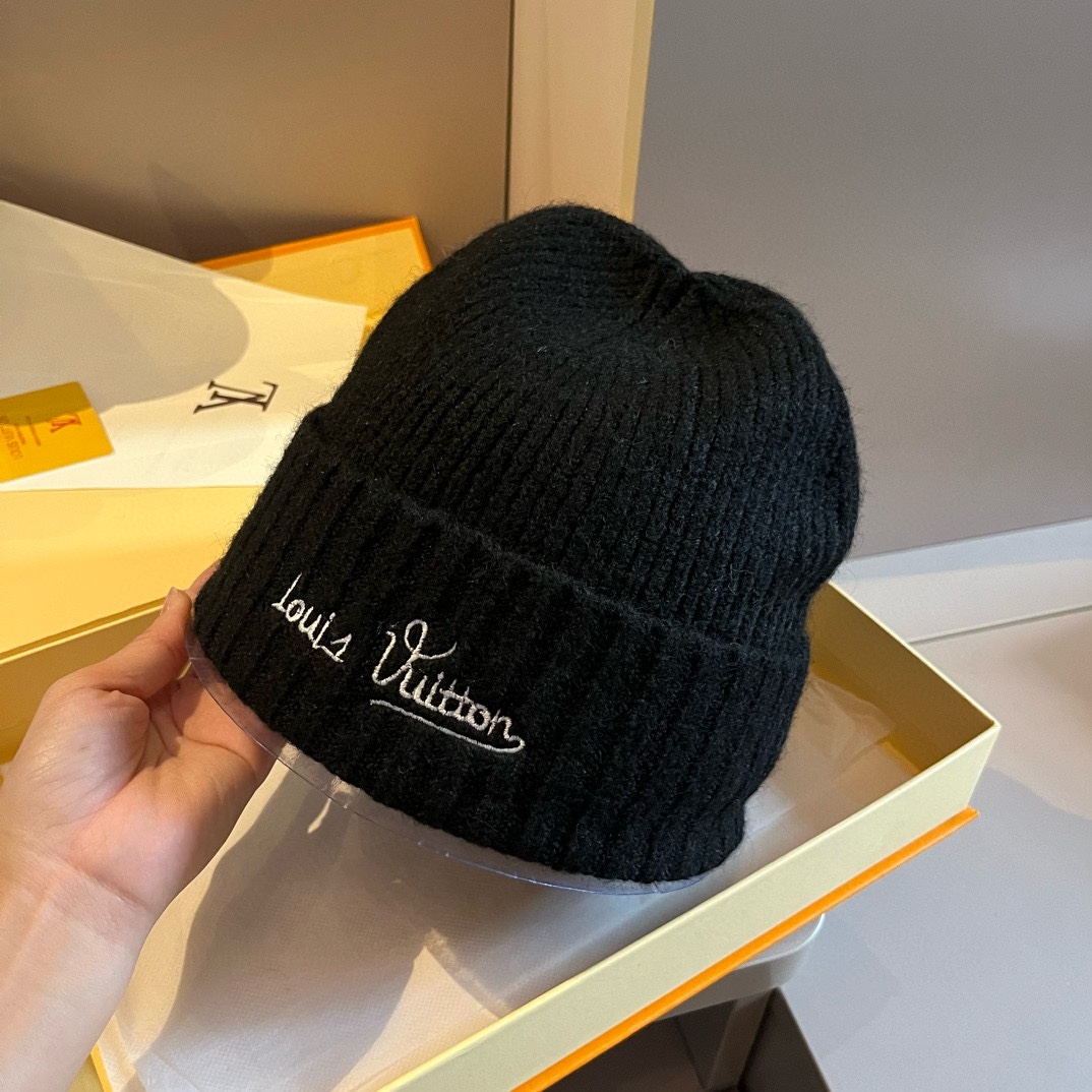PLV路易威登新款羊毛帽男女通用