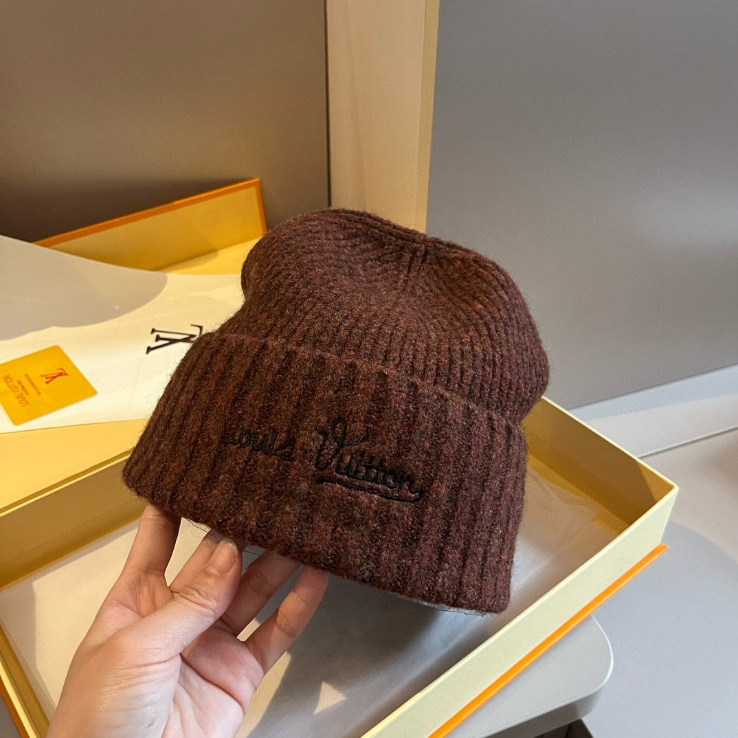 PLV路易威登新款羊毛帽男女通用