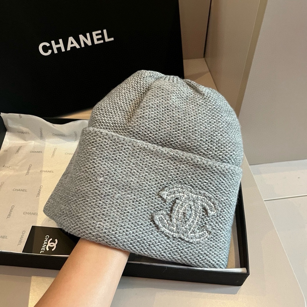 PChanel香奈儿针织毛线帽