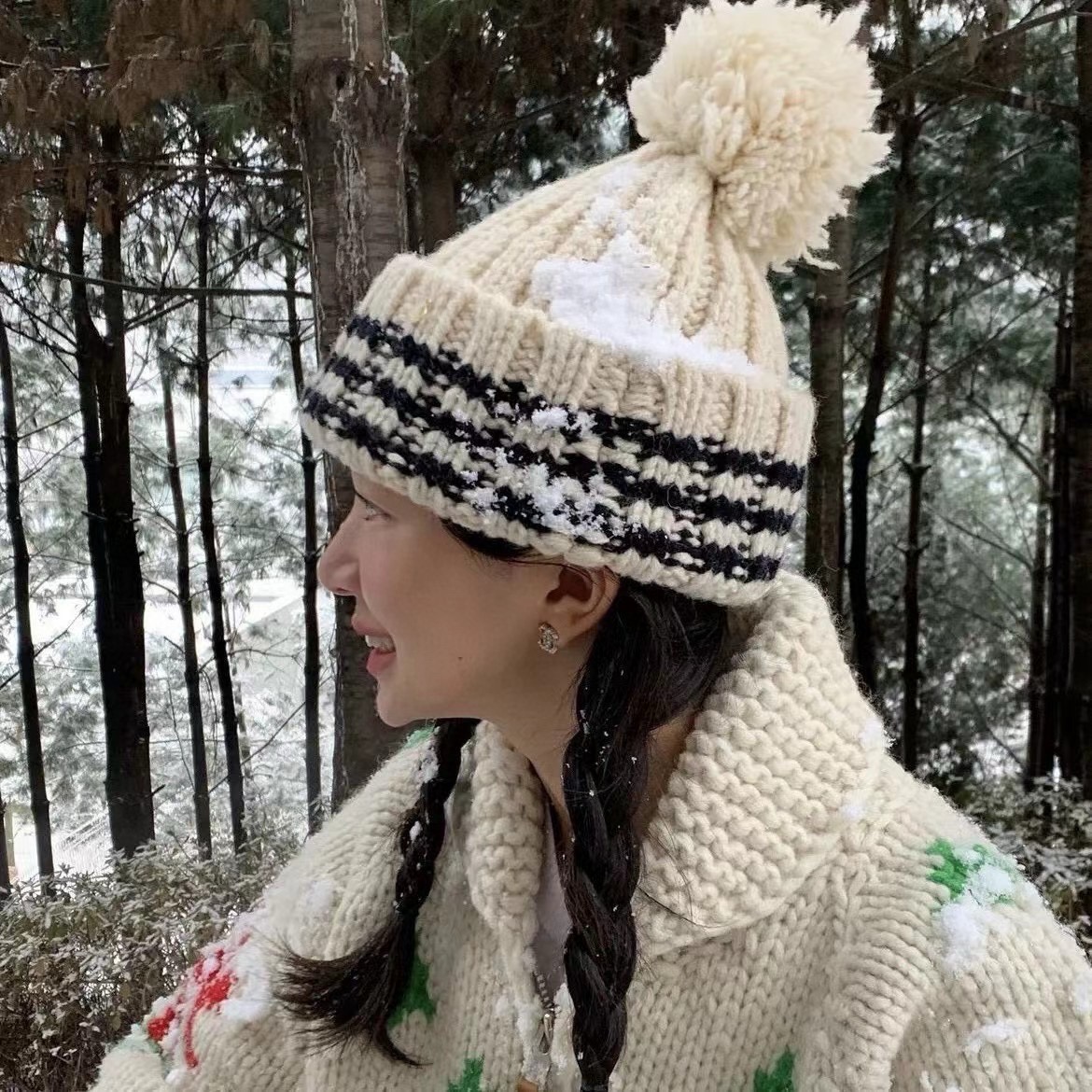 PChanel香奈儿针织冷帽