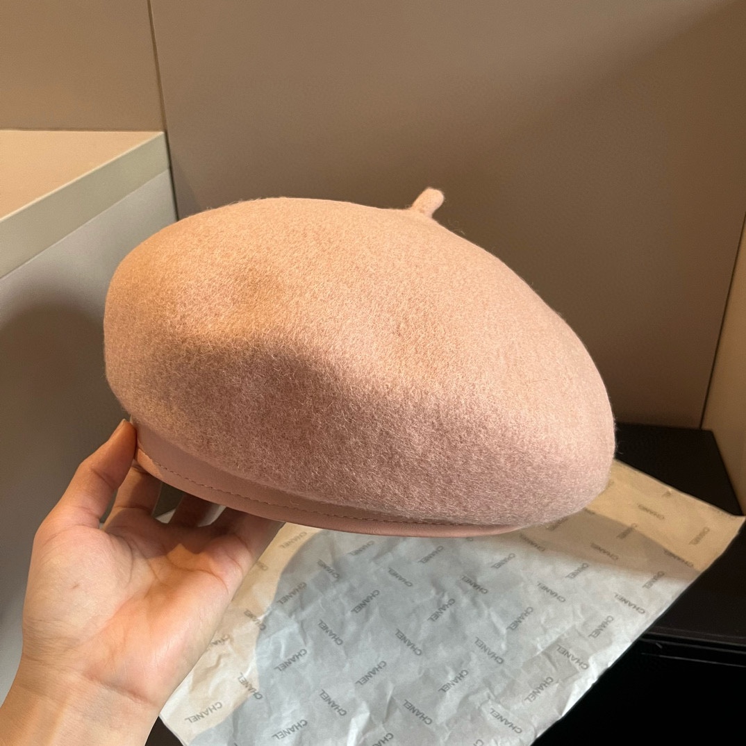 P缪缪miumiu秋冬新款贝雷帽头围57cm