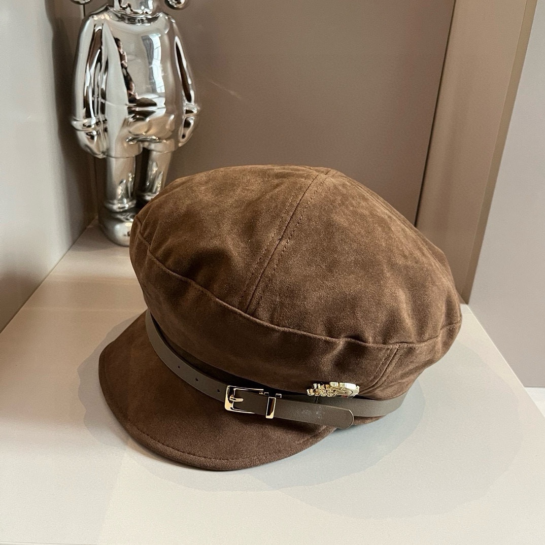 PGucci古奇新款鸭舌帽军帽头围57cm