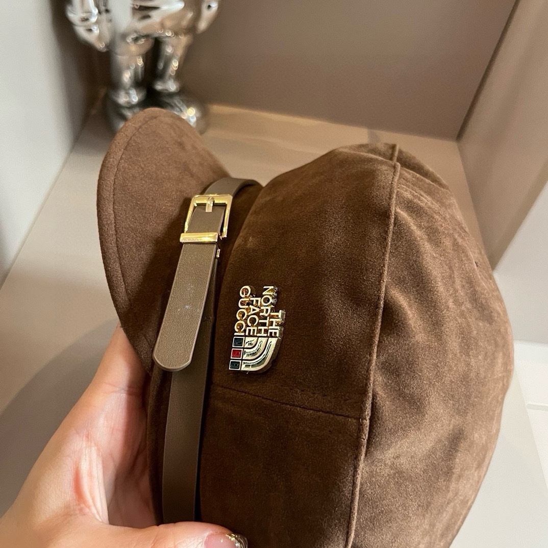 PGucci古奇新款鸭舌帽军帽头围57cm