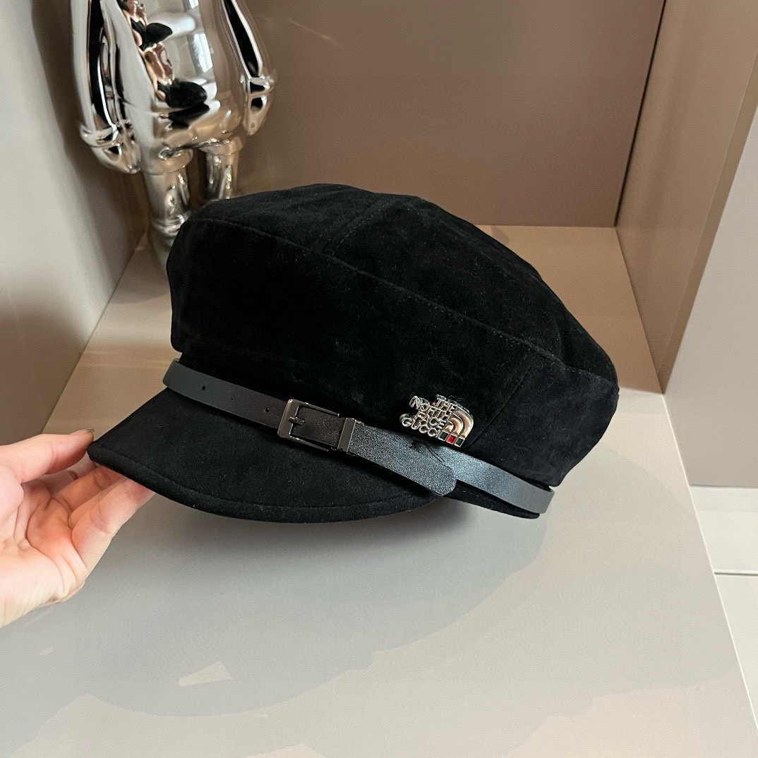 PGucci古奇新款鸭舌帽军帽头围57cm