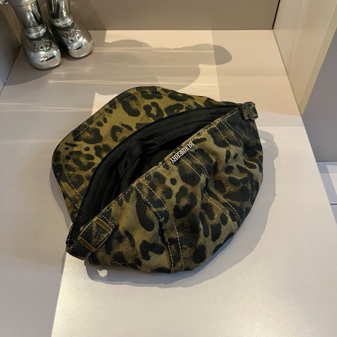 P巴宝莉Burberry24新款鸭舌前进帽复古风头围57cm