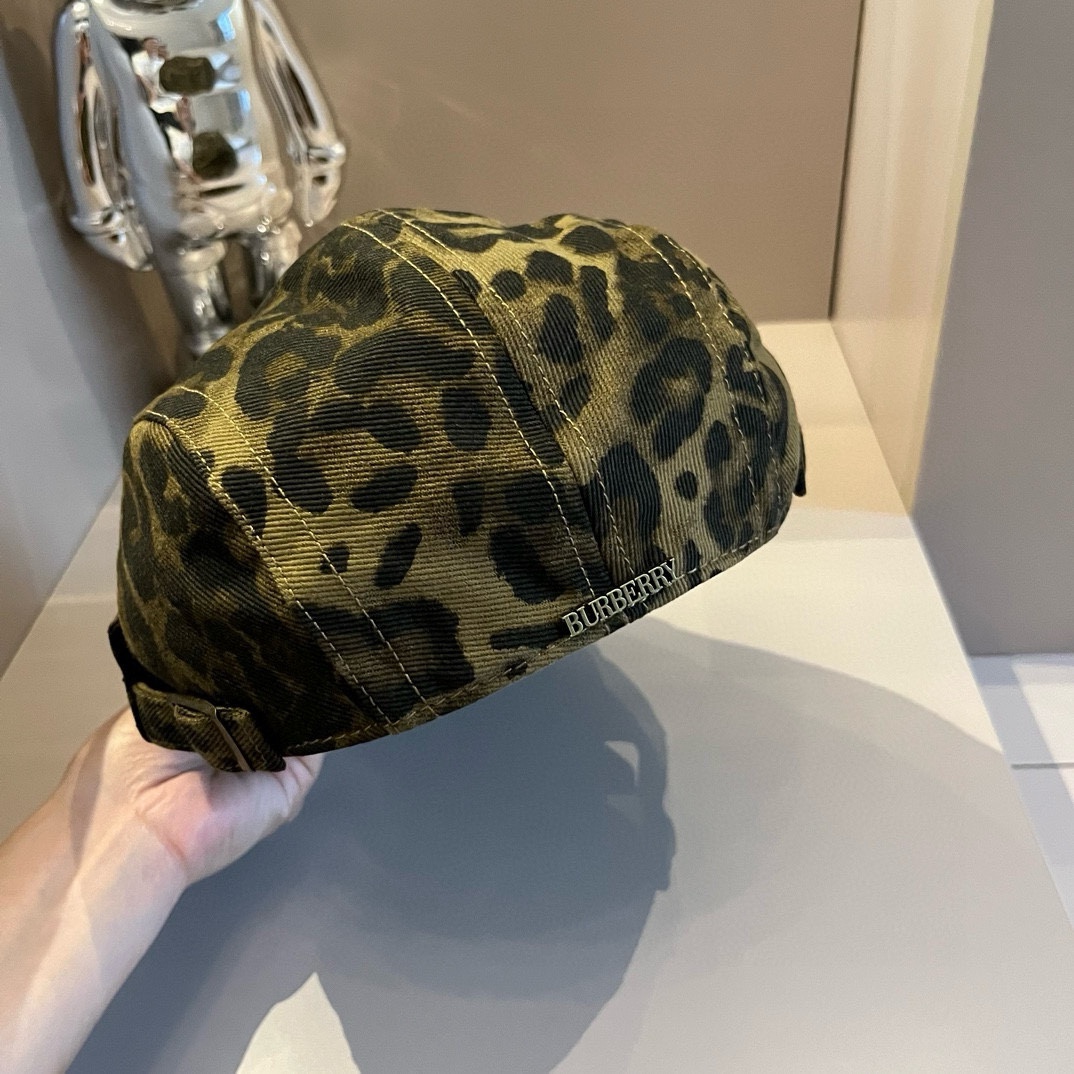 P巴宝莉Burberry24新款鸭舌前进帽复古风头围57cm