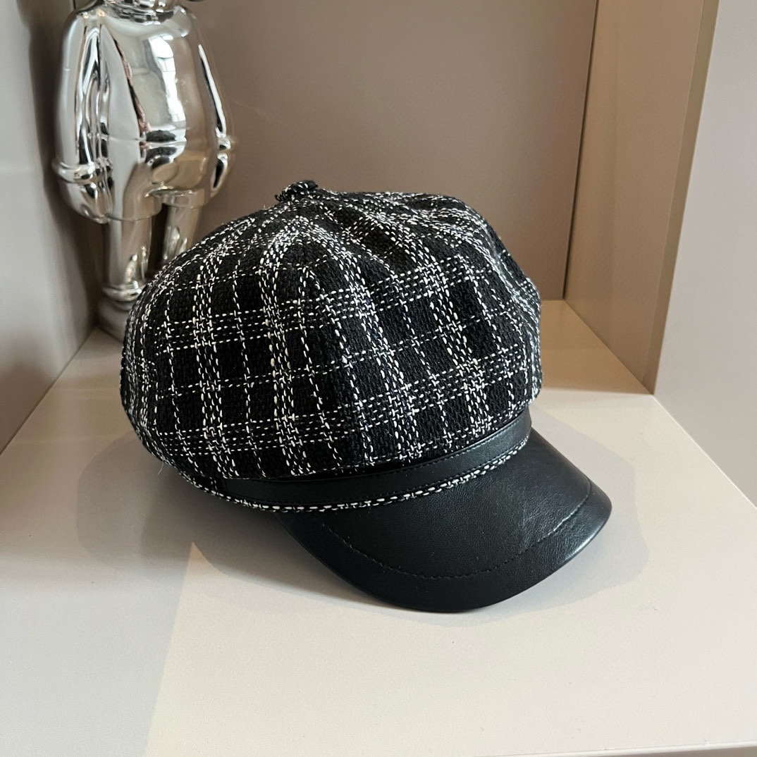 NO:215282,Chanel Chanel autumn new painter baseball cap, octagonal cap, head circumference 57cm hat, fisherman hat baseball cap knit hat, hat, chanel, chanel, espadrilles, hats19860909Chanel香奈儿秋季新款画家鸭舌帽,八角帽,头围57cm帽子渔夫帽棒球帽针织帽,帽子,chanel,chanel,espadrilles,hats,hat