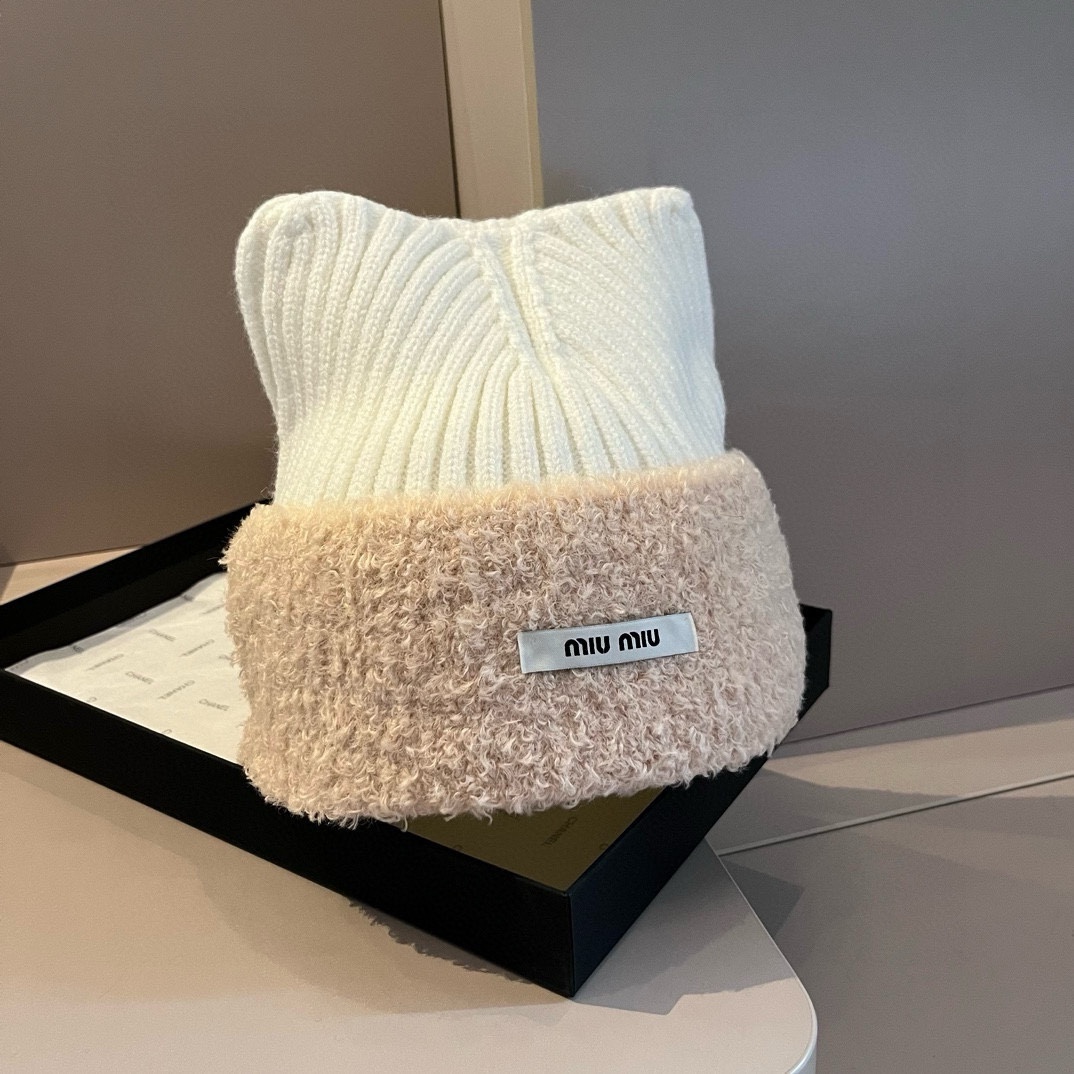 NO:215294,Miumiu Miu Knitted New Wool Hat, Hat Fisherman Hat Baseball Hat Knitted Hats, Hats, Miumiu, espadrilles, Hats19860909miumiu缪缪针织新款毛线帽,帽子渔夫帽棒球帽针织帽,帽子,miumiu,espadrilles,hats,hat