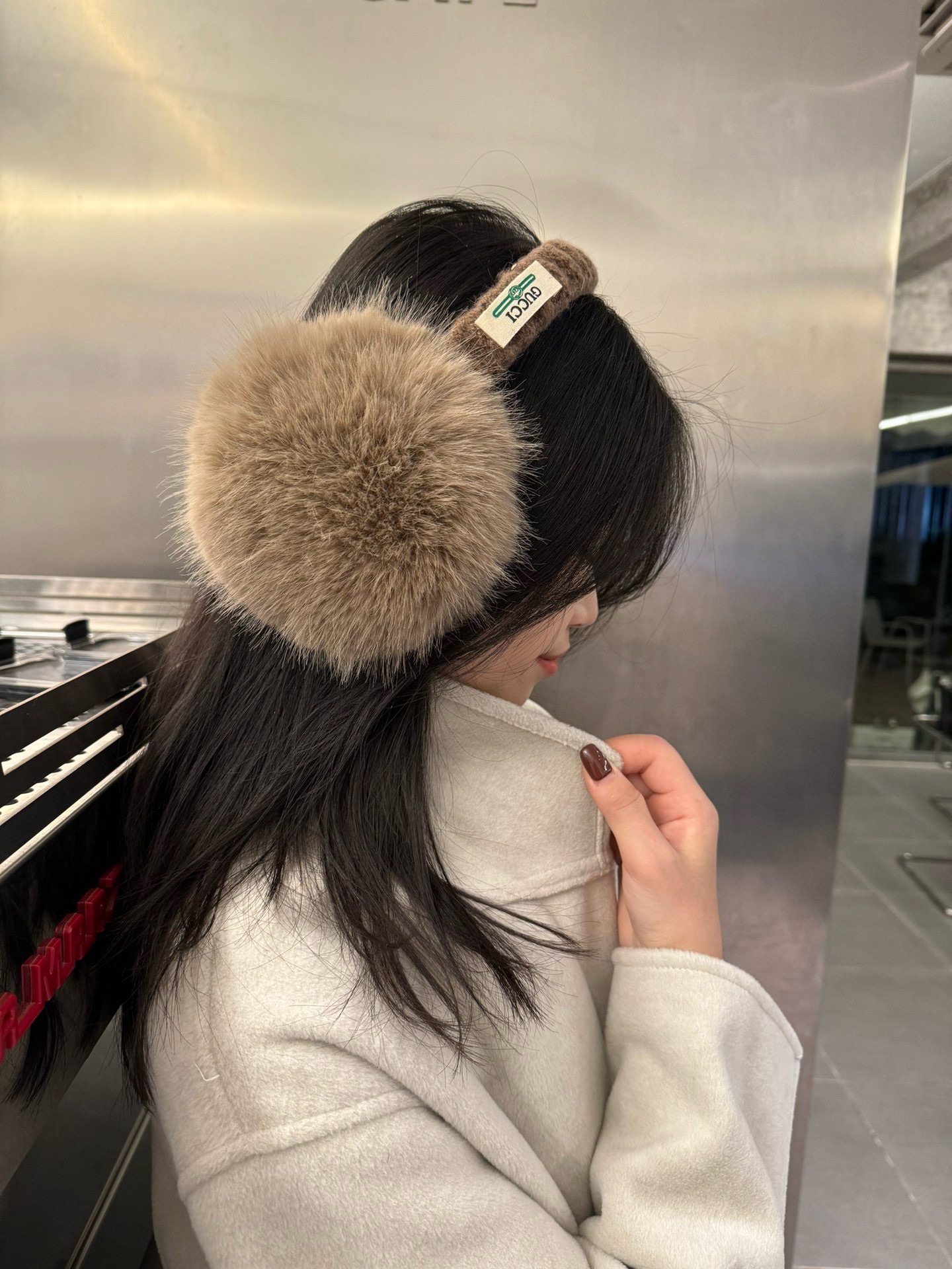 NO:215536,Gucci new style furry ear bags ear cups fisherman hat baseball hat knit hat, hat, gucci, espadrilles, hats19860909Gucci古奇新款毛毛耳包 耳罩帽子渔夫帽棒球帽针织帽,帽子,gucci,espadrilles,hats,hat