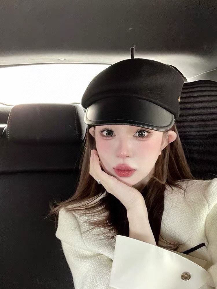 NO:216524,Black Dior new baseball cap, 100% wool head circumference 57cm adjustable hat, fisherman hat, baseball hat, knit hat, hat, dior, dior, espadrilles, hats19860909黑色 Dior迪奥新款鸭舌军帽,百分百羊毛头围57cm 可调节帽子渔夫帽棒球帽针织帽,帽子,dior,dior,espadrilles,hats,hat