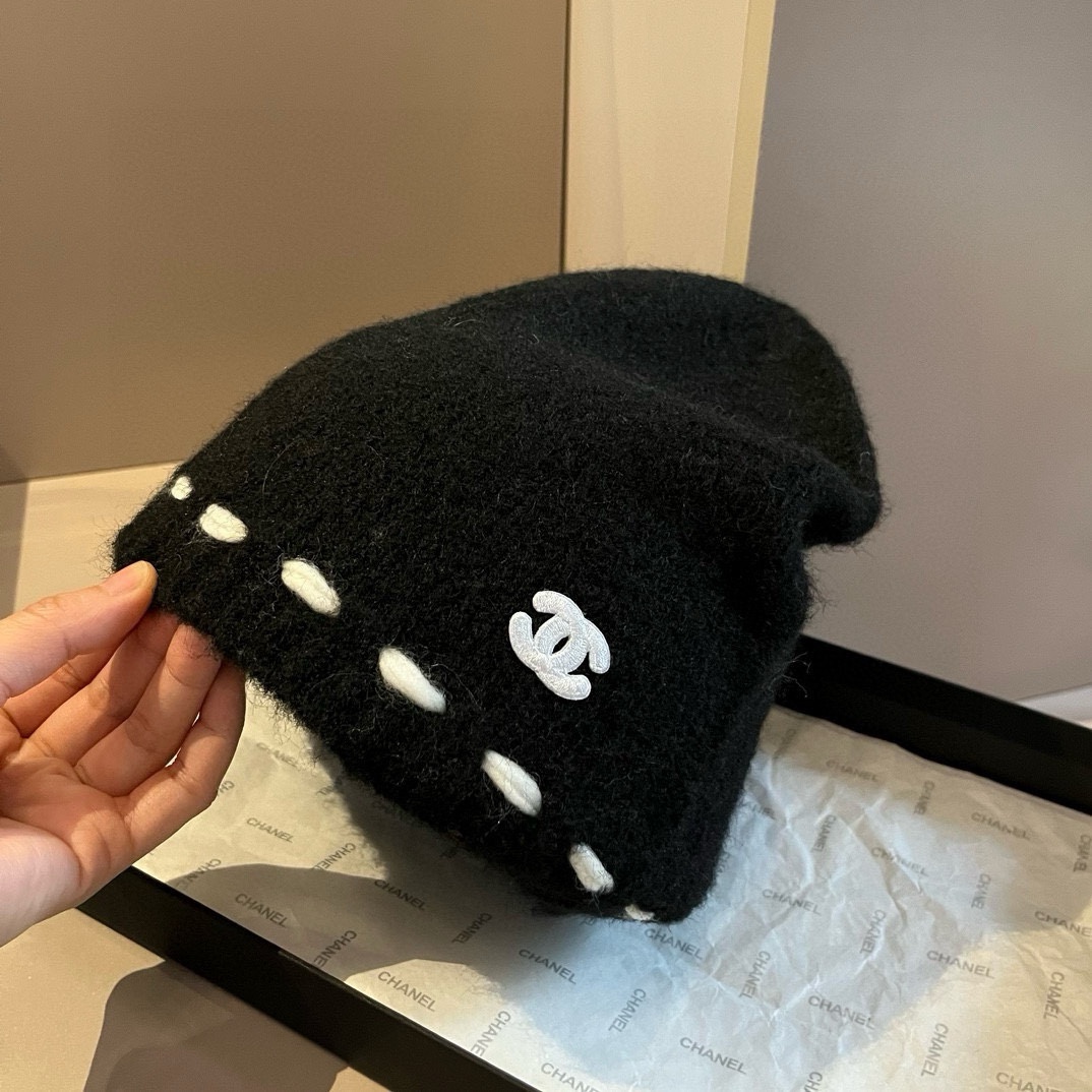 NO:216528,Chanel Chanel knitted wool hat hat fisherman hat baseball hat knit hat, hat, chanel, chanel, espadrilles, hats19860909Chanel香奈儿针织毛线帽帽子渔夫帽棒球帽针织帽,帽子,chanel,chanel,espadrilles,hats,hat