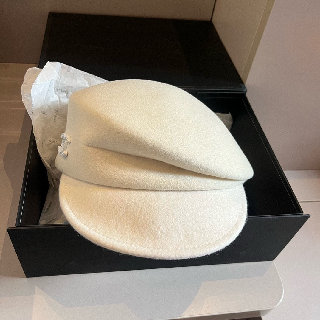 NO:216559,Chanel Chanel duck tongue military cap, 100% wool fabric head circumference 57cm hat Fisherman hat Baseball hat Knitted hat, hat, chanel, chanel, espadrilles, hats19860909Chanel香奈儿鸭舌军帽,百分百羊毛面料头围57cm帽子渔夫帽棒球帽针织帽,帽子,chanel,chanel,espadrilles,hats,hat