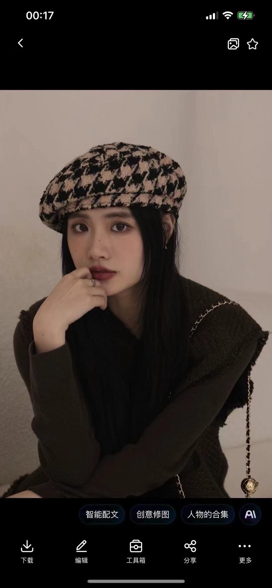 NO:216332,Dior new beret, classic houndstooth beret, head circumference 57cm hat, fisherman hat baseball hat knit hat, hat, dior, dior, espadrilles, hats19860909Dior迪奥新款贝雷帽,经典千鸟格贝雷帽,头围57cm帽子渔夫帽棒球帽针织帽,帽子,dior,dior,espadrilles,hats,hat