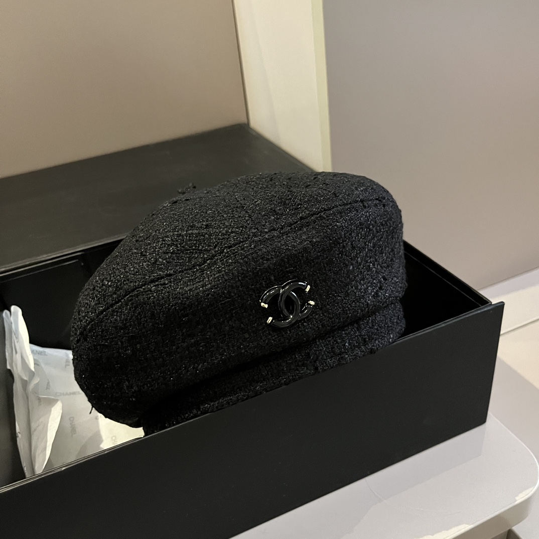 NO:216365,Chanel Chanel beret, head circumference 57cm hat fisherman hat baseball hat knit hat, hat, chanel, chanel, espadrilles, hats19860909Chanel香奈儿贝雷帽,头围57cm帽子渔夫帽棒球帽针织帽,帽子,chanel,chanel,espadrilles,hats,hat