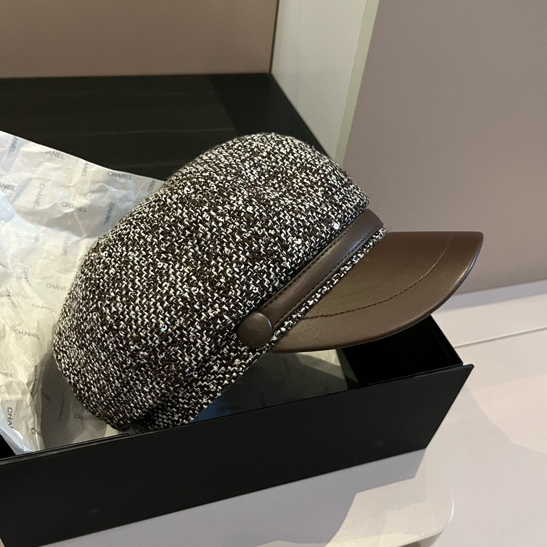 NO:217469,Chanel Chanel duck tongue painter hat, head circumference 57cm hat fisherman hat baseball hat knit hat, hat, chanel, chanel, espadrilles, hats19860909Chanel香奈儿鸭舌画家帽,头围57cm帽子渔夫帽棒球帽针织帽,帽子,chanel,chanel,espadrilles,hats,hat