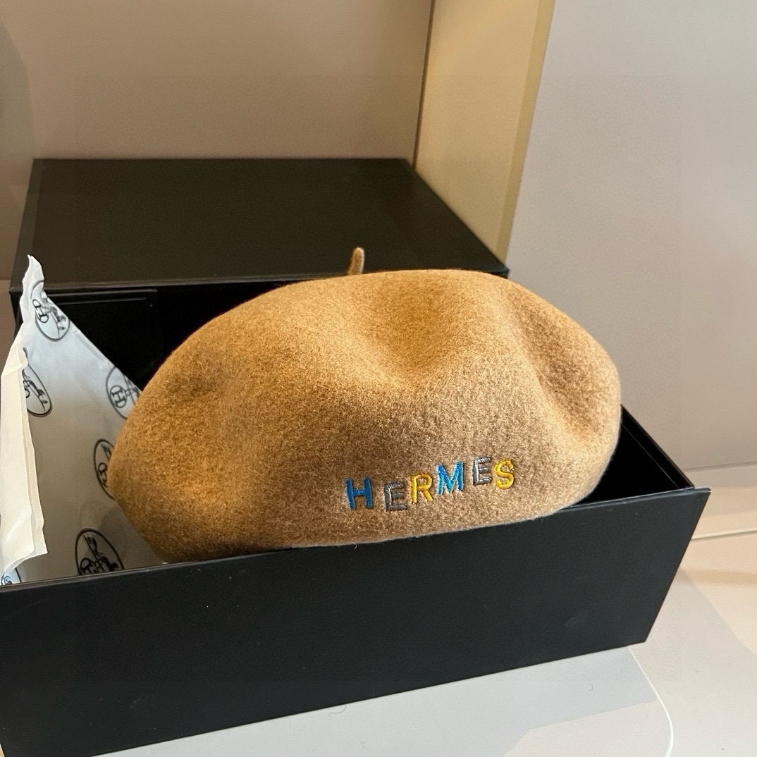 NO:217707,Hermes Hermes wool beret, pumpkin hat, 100% wool fabric, head circumference 57cm hat, fisherman hat baseball hat knit hat, hat, hermes, hermes, espadrilles, hats19860909爱马仕Hermes羊毛贝雷帽,南瓜帽,百分百羊毛面料,头围57cm帽子渔夫帽棒球帽针织帽,帽子,hermes,hermes,espadrilles,hats,hat
